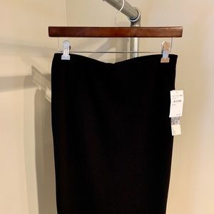 Business/business casual black mini pencil skirt